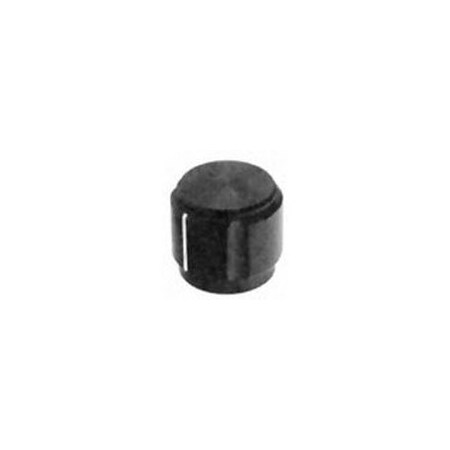 Alcoswitch K500A1/4=KNOB ALUM 1/4 SHAFT K500A1/4